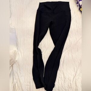 Lululemon Black High-Waist Leggings 3/4 length